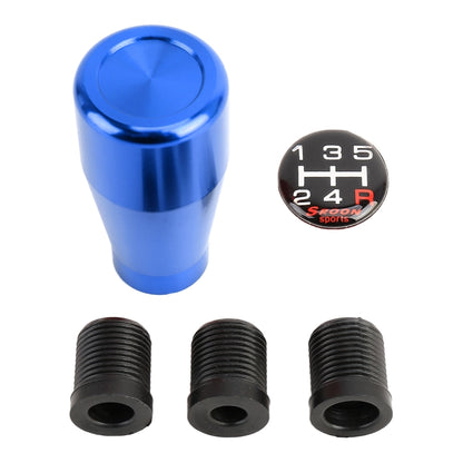 Universal Car Solid Color Cone Shape Shifter Manual Automatic Gear Shift Knob(Blue) - Shift Knob by buy2fix | Online Shopping UK | buy2fix