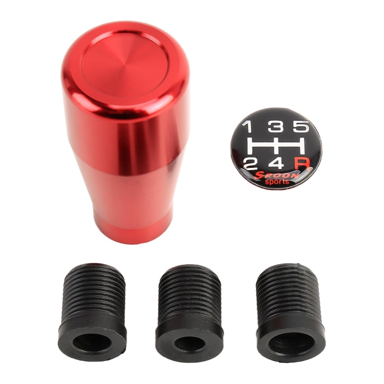 Universal Car Solid Color Cone Shape Shifter Manual Automatic Gear Shift Knob(Red) - Shift Knob by buy2fix | Online Shopping UK | buy2fix