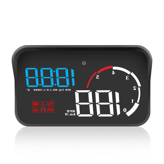 M10 3.5 inch Universal Car OBD2 HUD Vehicle-mounted Head Up Display (Blue) by buy2fix