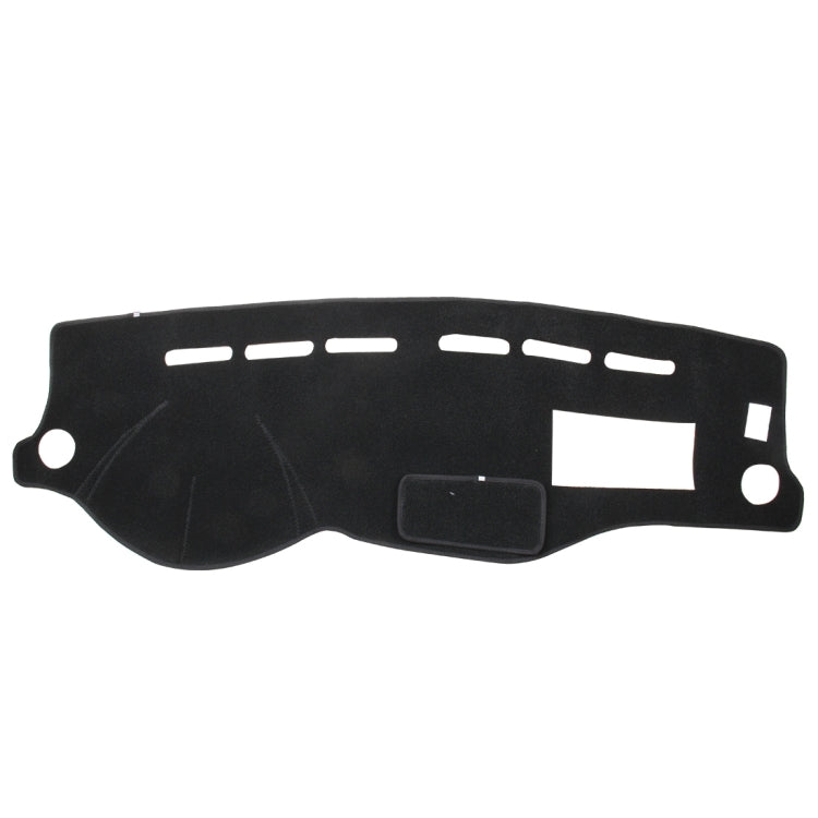 Left-hand Drive Dark Mat Car Dashboard Cover Car Light Pad Instrument Panel Sunscreen for Modern Accent (Please note the model and year) by buy2fix