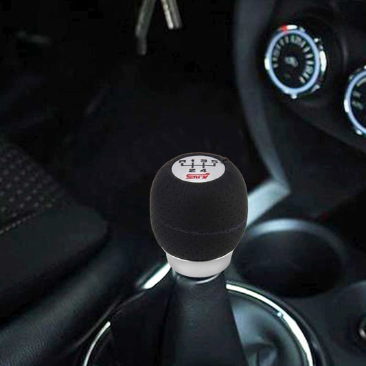 Universal 5 Speed Aluminum Manual Car Gear Shift Knob Shifter Lever Cover by buy2fix