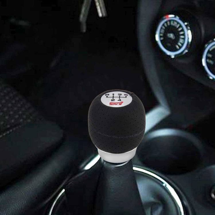 Universal 5 Speed Aluminum Manual Car Gear Shift Knob Shifter Lever Cover - Shift Knob by buy2fix | Online Shopping UK | buy2fix