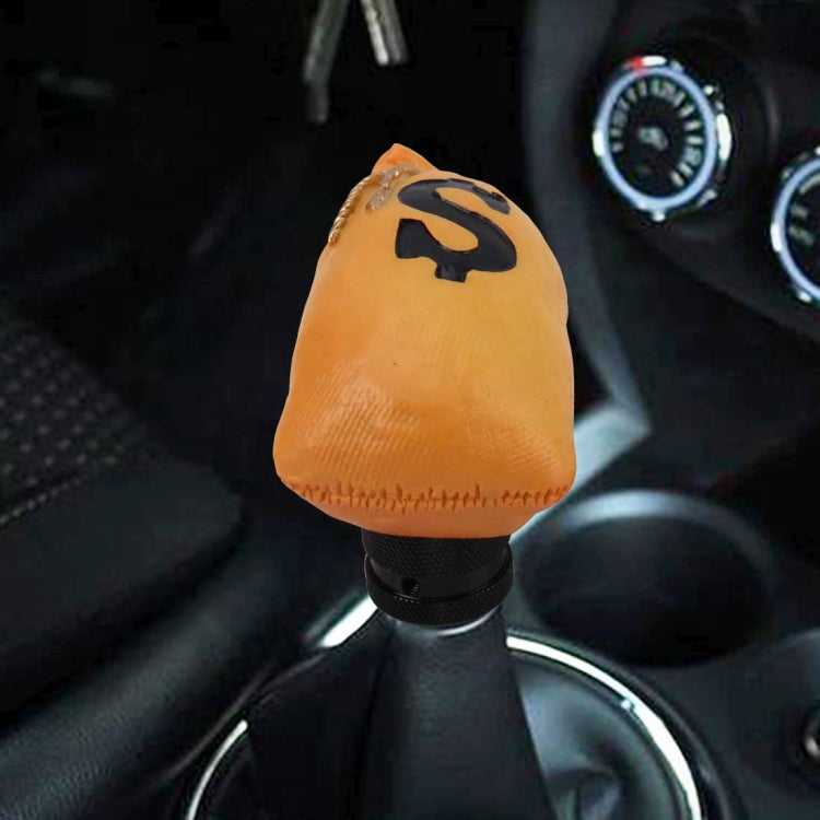 Dollar Money Bag Shaped Universal Vehicle Car Shifter Cover Manual Automatic Gear Shift Knob by buy2fix