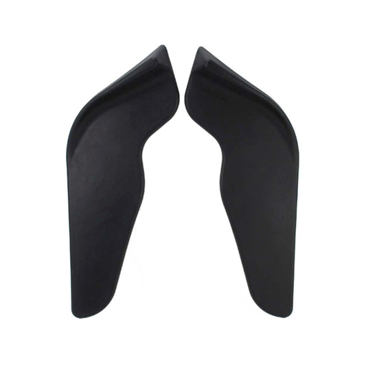 2 PCS Universal Fit Car Front Bumper Spoiler Lip Splitter Diffuser SUV ABS Front Shovel, Length: 68cm by buy2fix