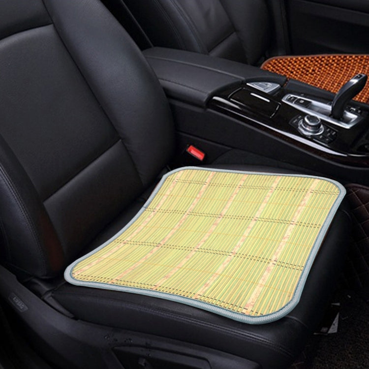 Car Auto Cooling Bamboo Seat Cushion Pad Mat for Family Office Car(Random Color Delivery) by buy2fix