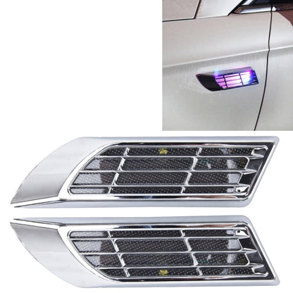 2 PCS Car Body Side Solar Decorative Colorful Strobe Warning Outlet Light - Warning Lights by buy2fix | Online Shopping UK | buy2fix