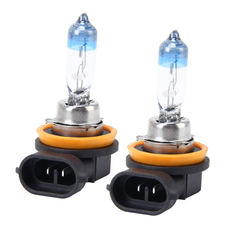 2 PCS H8/H11 55W 1700 LM 4300K HID Bulbs Xenon Lights Lamps, DC 12V - Halogen Lights by buy2fix | Online Shopping UK | buy2fix