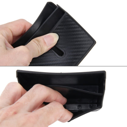 Car EVA Carrying Organizer Storage Double-layer Sticker Bag for Phone Coin Key and Other Small Items(Small Size) by buy2fix