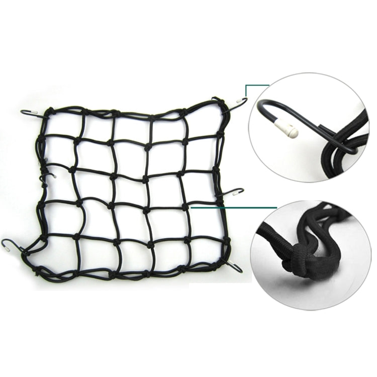 Motorcycle Nylon Fix Net with 6 Hooks, Size:30×30cm - Others by buy2fix | Online Shopping UK | buy2fix