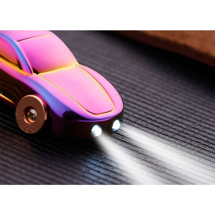 Metal Car Shape Decorative Keychain Holder(Random Color Delivery) by buy2fix