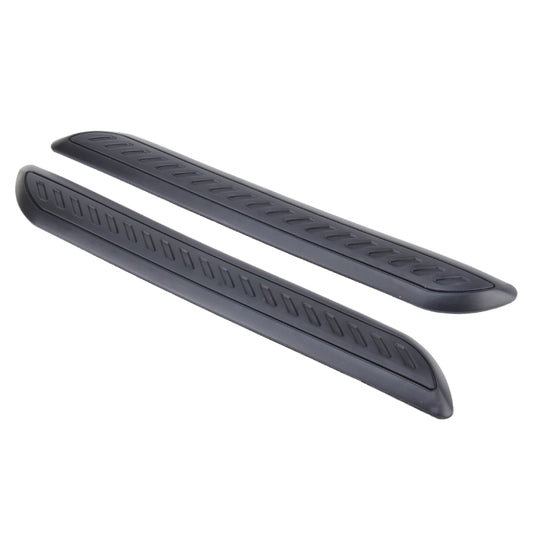2 PCS Universal Car Auto Rubber Body Bumper Guard Protector Strip Sticker(Black) by buy2fix