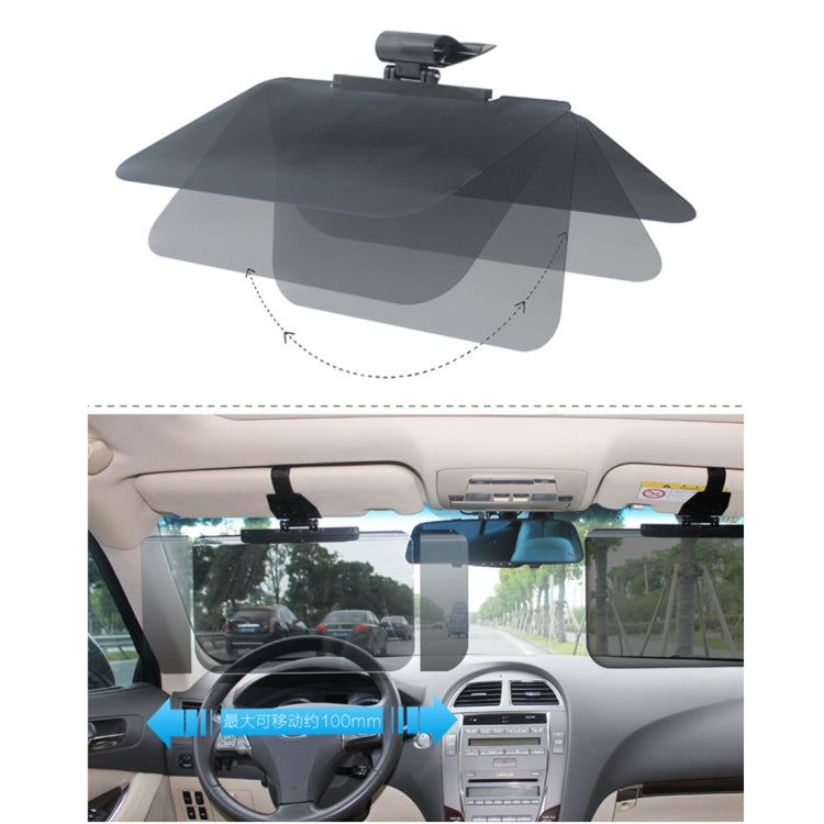 180 Degree Rotating Car Anti-Glare Dazzling Goggle Day Night Vision Driving Mirror Sun Visors for SUV MPV etc, Size: 34.6*21.5cm - Interior Mirrors by buy2fix | Online Shopping UK | buy2fix