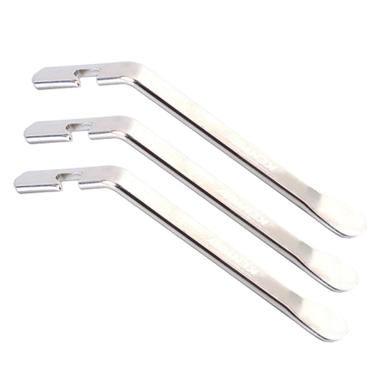 3 PCS Mountain Bike Cycling Stainless Steel Tyre Disassemble Crowbar Tool by buy2fix