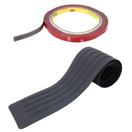 Car Trunk Unversal Tail Box Entrance Rubber Anti-slippery Cushion Mat with Sticker, Size: 90×8cm by buy2fix