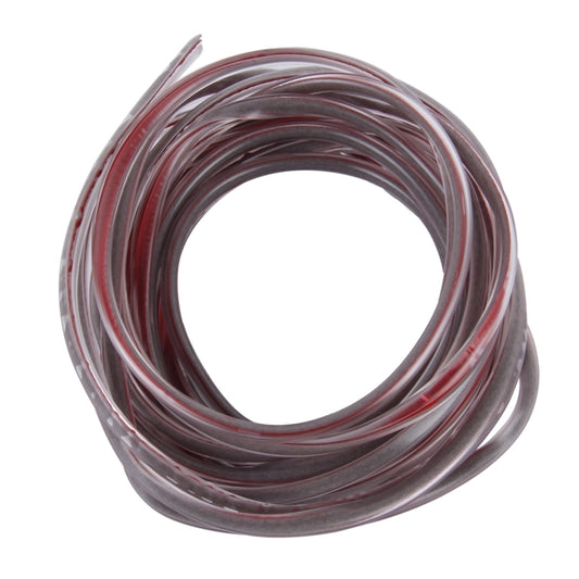 5m Car Decorative Strip PVC Chrome Decoration Strip Door Seal Window Seal(Transparent) by buy2fix