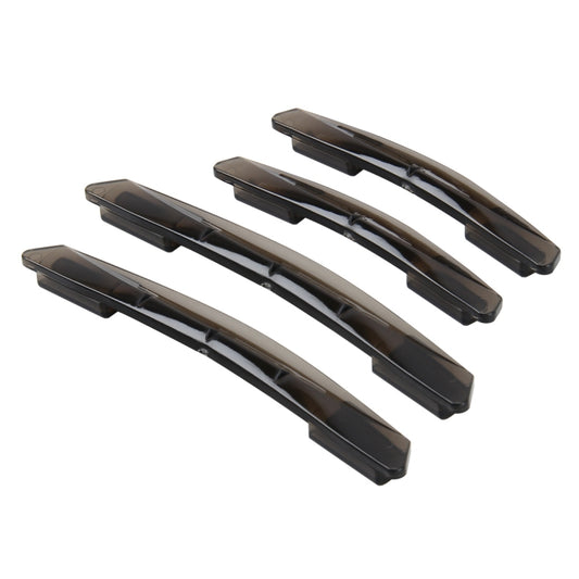 3R 3R-2103 4 PCS Rubber Car Side Door Edge Protection Guards Cover Trims Stickers(Brown) by 3R