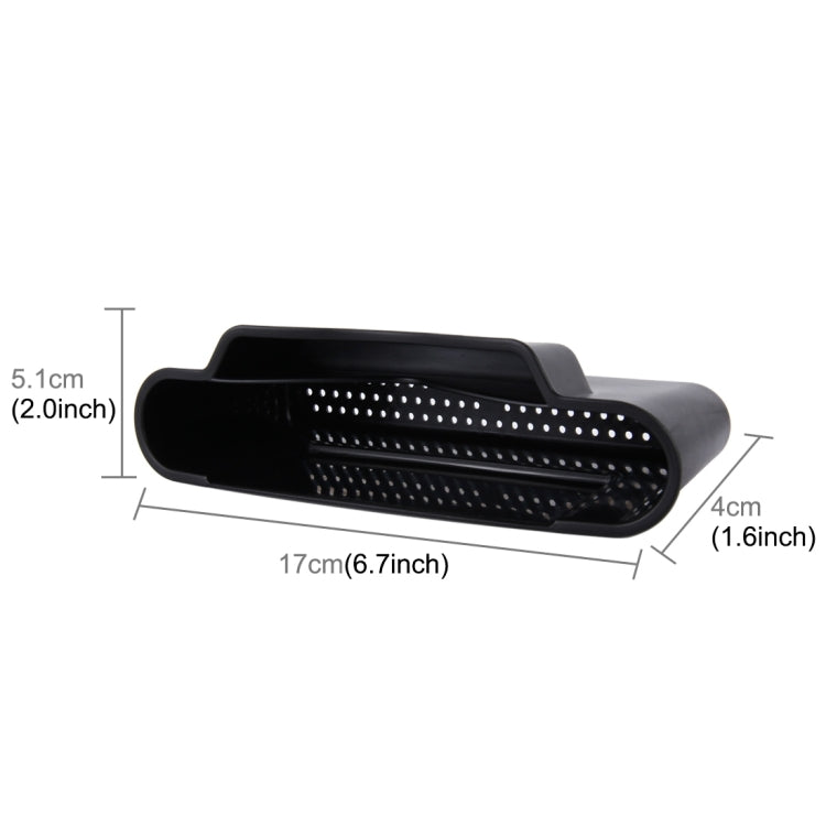 Car TPA Carrying Organizer Storage Box for Phone Coin Key and Other Small Items(Black) by buy2fix