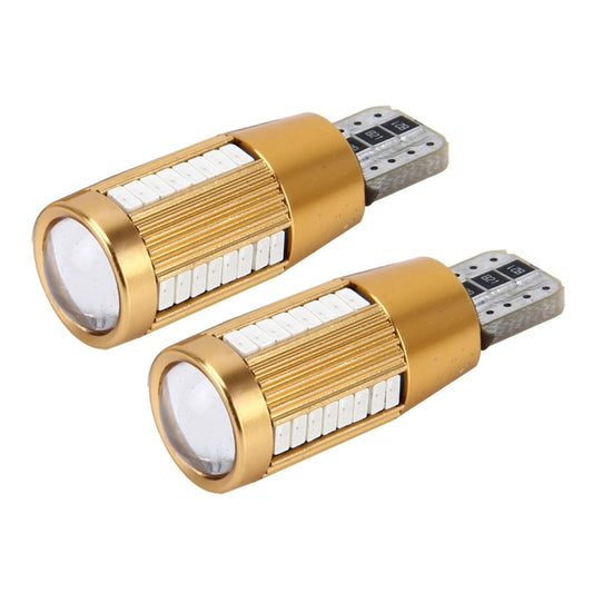 2 PCS T10 2W Constant Current Car Clearance Light with 38 SMD-3014 Lamps, DC 12-16V(Blue Light) by buy2fix