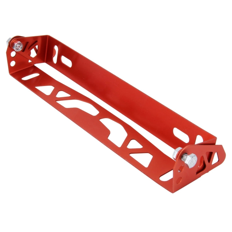 Car Auto Universal Aluminum Alloy Modified License Plate Frame Holder(Red) - License Plate Covers & Frames by buy2fix | Online Shopping UK | buy2fix