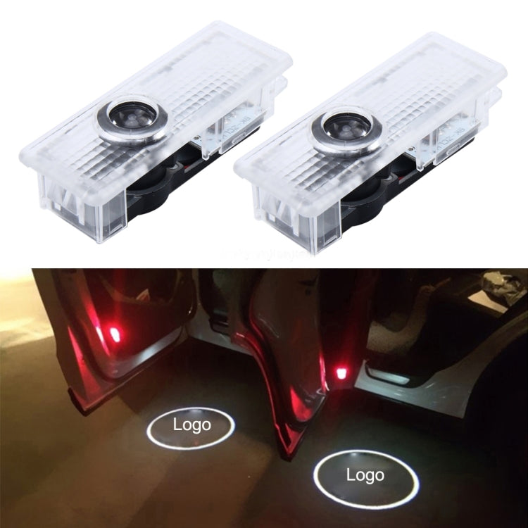 2 PCS LED Car Door Welcome Logo Car Brand 3D Shadow Light for 2011-2014 Version BMW Mini - Door Lights by buy2fix | Online Shopping UK | buy2fix