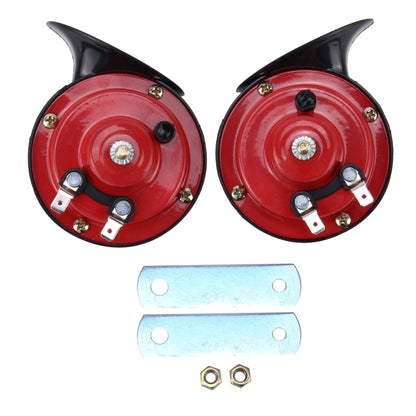 2 PCS SEGER Supertone 12V High Tone / Low Tone 118dB Twin Horn Kit with Bracket - Car Amplifiers by buy2fix | Online Shopping UK | buy2fix