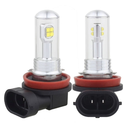 2 PCS  H8/H11 40W 800 LM 6000K 8 CREE LEDs Car Fog Lights, DC 12V(White Light) - In Car by buy2fix | Online Shopping UK | buy2fix