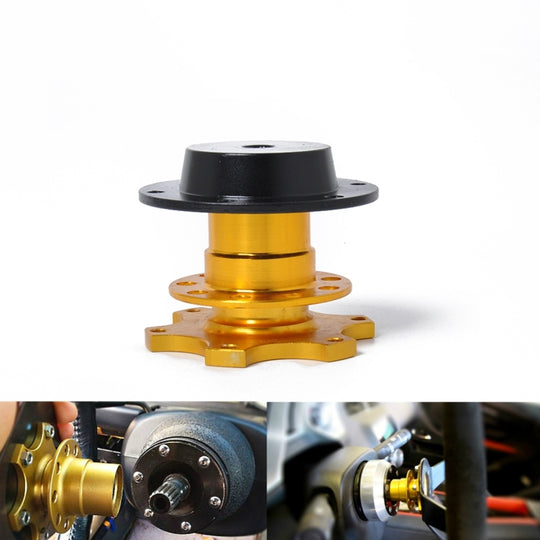 Adaptateur universel de course de moyeu à dégagement rapide pour volant de voiture en aluminium, Kit de patron à clipser