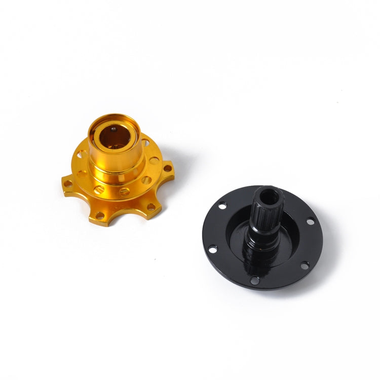 Universal Aluminum Car Steering Wheel Quick Release HUB Racing Adapter Snap Off Boss Kit by buy2fix