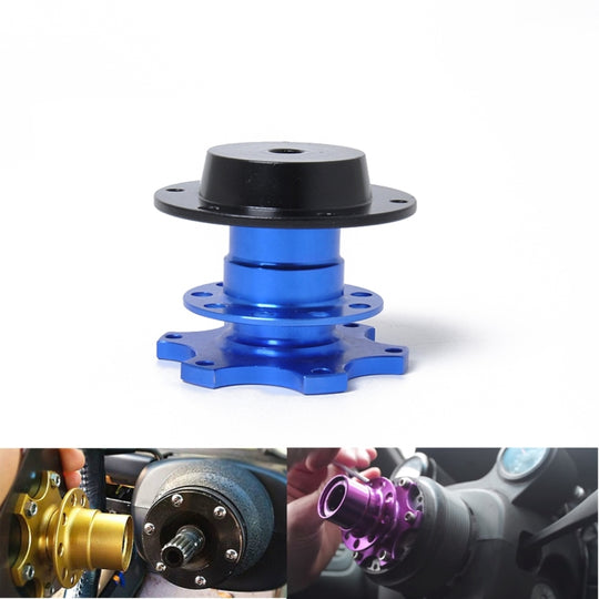 Adaptateur universel de course de moyeu à dégagement rapide pour volant de voiture en aluminium, Kit de patron à clipser