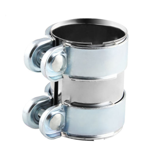 2.5 inch Car Turbo Exhaust Downpipe Low carbon Stainless Steel Lap Joint Band Clamp by buy2fix