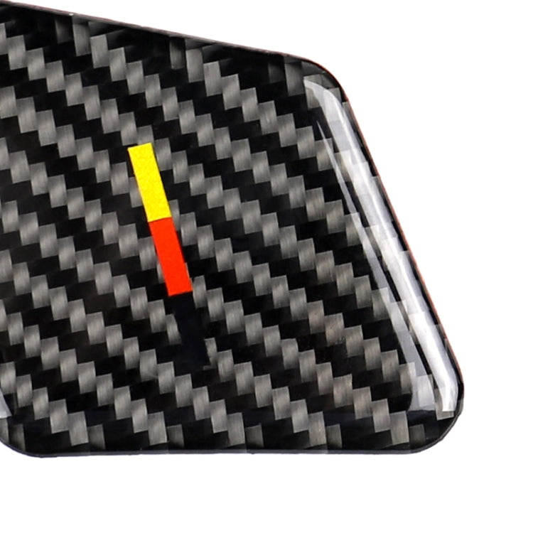 4 PCS Car German Flag Carbon Fiber Door Inner Handle Wrist Panel Decorative Sticker for Mercedes-Benz C Class 2007-2013 / E Class 2009-2016 by buy2fix