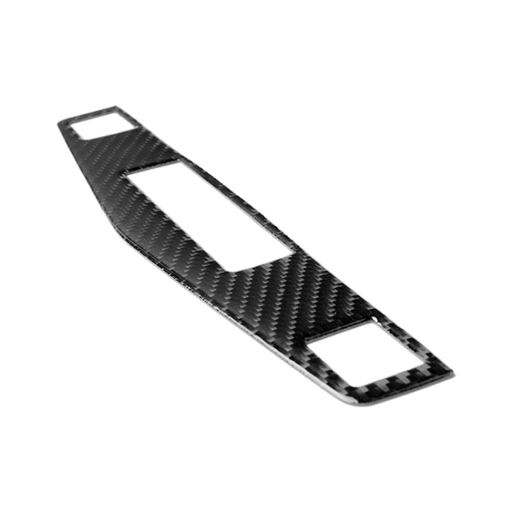 Car Carbon Fiber Center Console Panel Decorative Sticker for Mercedes-Benz W204 C Class 2007-2010 by buy2fix