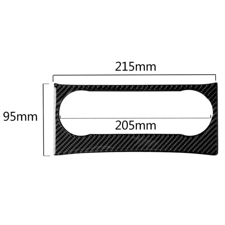 Car Carbon Fiber Air Conditioning Knob Control Panel Decorative Sticker for Mercedes-Benz W204 C Class 2011-2013 by buy2fix