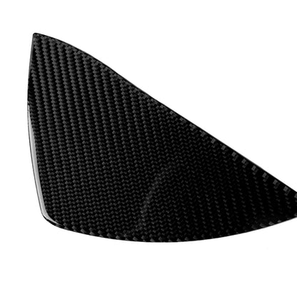 Car Carbon Fiber Front Door Slot Panel Decorative Sticker for Mercedes-Benz W204 C Class 2007-2013 by buy2fix