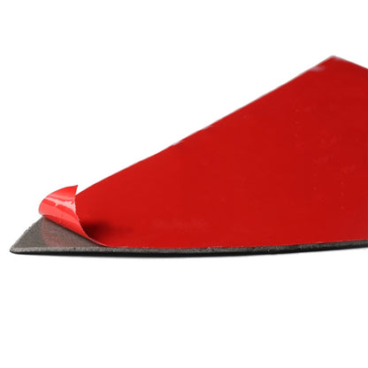 Car Carbon Fiber Front Door Slot Panel Decorative Sticker for Mercedes-Benz W204 C Class 2007-2013 by buy2fix