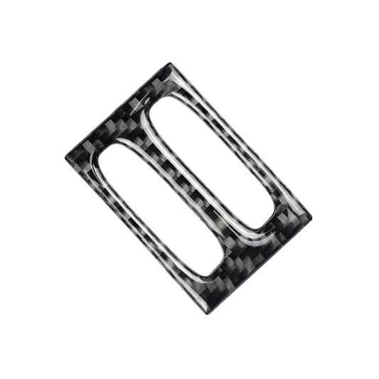 Car Carbon Fiber Intermediate Air Outlet Panel Decorative Sticker for Mercedes-Benz W204 2011-2013 by buy2fix