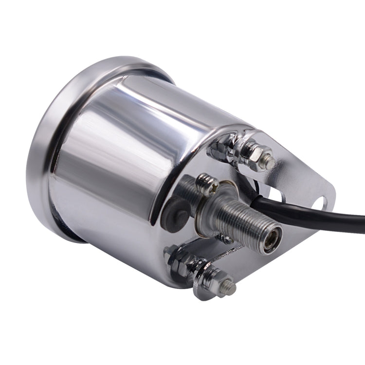 Motorcycle Multi-functional Modification Instrumentation Motorcycle Odometer Speedometer Tachometer Oil Gauge(Silver) by buy2fix