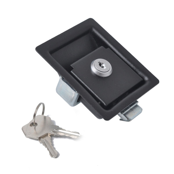 Black Paddle Entry Door Latch & Keys Tool Box for Trailer / Yacht / Truck by buy2fix
