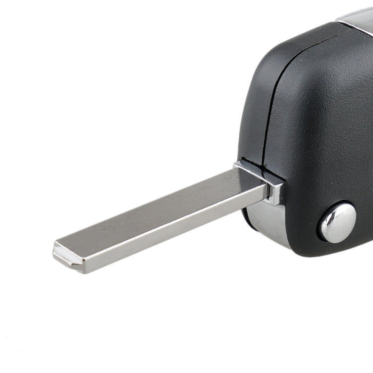 For PEUGEOT Car Keys Replacement 2 Buttons Car Key Case with Holder, without Grooved by buy2fix