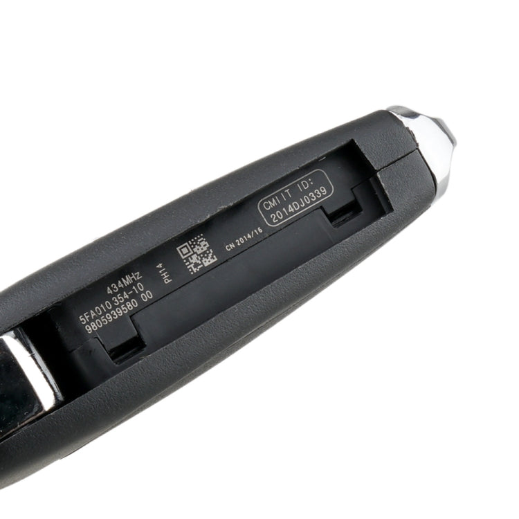 For PEUGEOT Car Keys Replacement 2 Buttons Car Key Case with Grooved and Holder by buy2fix