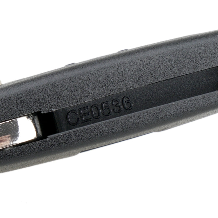 For PEUGEOT Car Keys Replacement 2 Buttons Square Car Key Case with Grooved and Holder by buy2fix