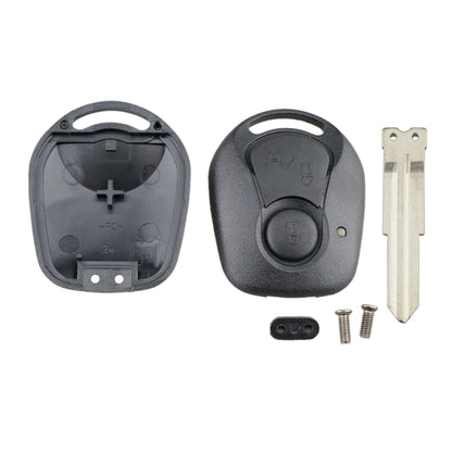 For SSANGYONG Actyon / Kyron / Rexton Car Keys Replacement 2 Buttons Car Key Case with Key Blade by buy2fix