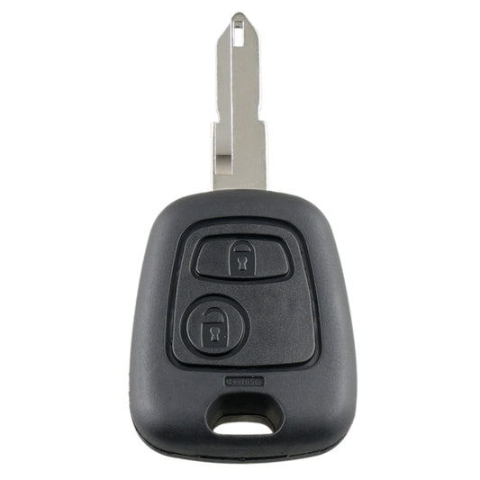 For PEUGEOT 206 2 Buttons Intelligent Remote Control Car Key with Integrated Chip & Battery, Frequency: 433MHz by buy2fix