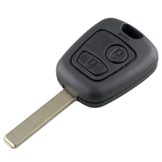 For PEUGEOT 206 / 307 2 Buttons Intelligent Remote Control Car Key with Integrated Chip & Battery, without Grooved, Frequency: 433MHz - Remote Car Key by buy2fix | Online Shopping UK | buy2fix