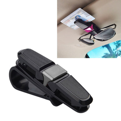 Vehicle Mounted Glasses Clip Car Eyeglass Bill Holder, Blister Package (Grey) - Sunglasses & Glasses Clips by buy2fix | Online Shopping UK | buy2fix