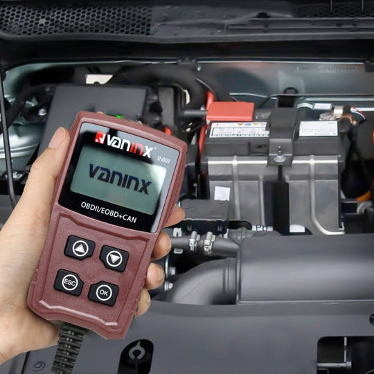 Vaninx IN101 Automotive Scanner Auto OBDII / EOBD+ kann Batterie-Motorfehler-Diagnose-Tool Batterie-Detektor