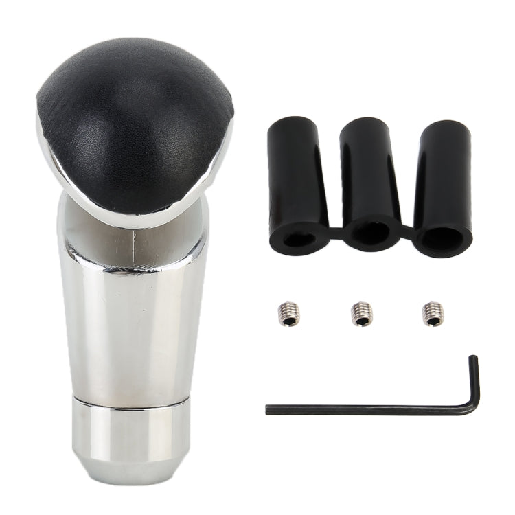 Universal Hollow Leather + Metal Car Gear Shift Knob - Shift Knob by buy2fix | Online Shopping UK | buy2fix