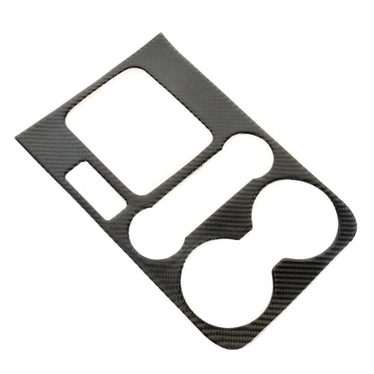 Car Carbon Fiber Gearshift Panel Frame Decorative Sticker for Volkswagen Touareg 2011-2018 by buy2fix