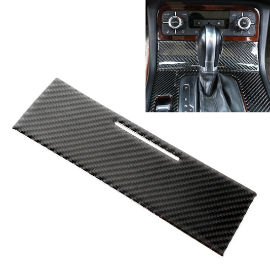 Car Carbon Fiber Cigarette Lighter Panel Frame Decorative Sticker for Volkswagen Touareg 2011-2018 by buy2fix