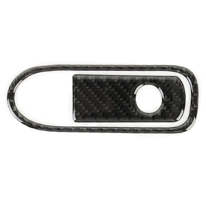 Car Carbon Fiber Front Passenger Seat Armrest Box Switch Decorative Sticker for Volkswagen Touareg 2011-2018 by buy2fix